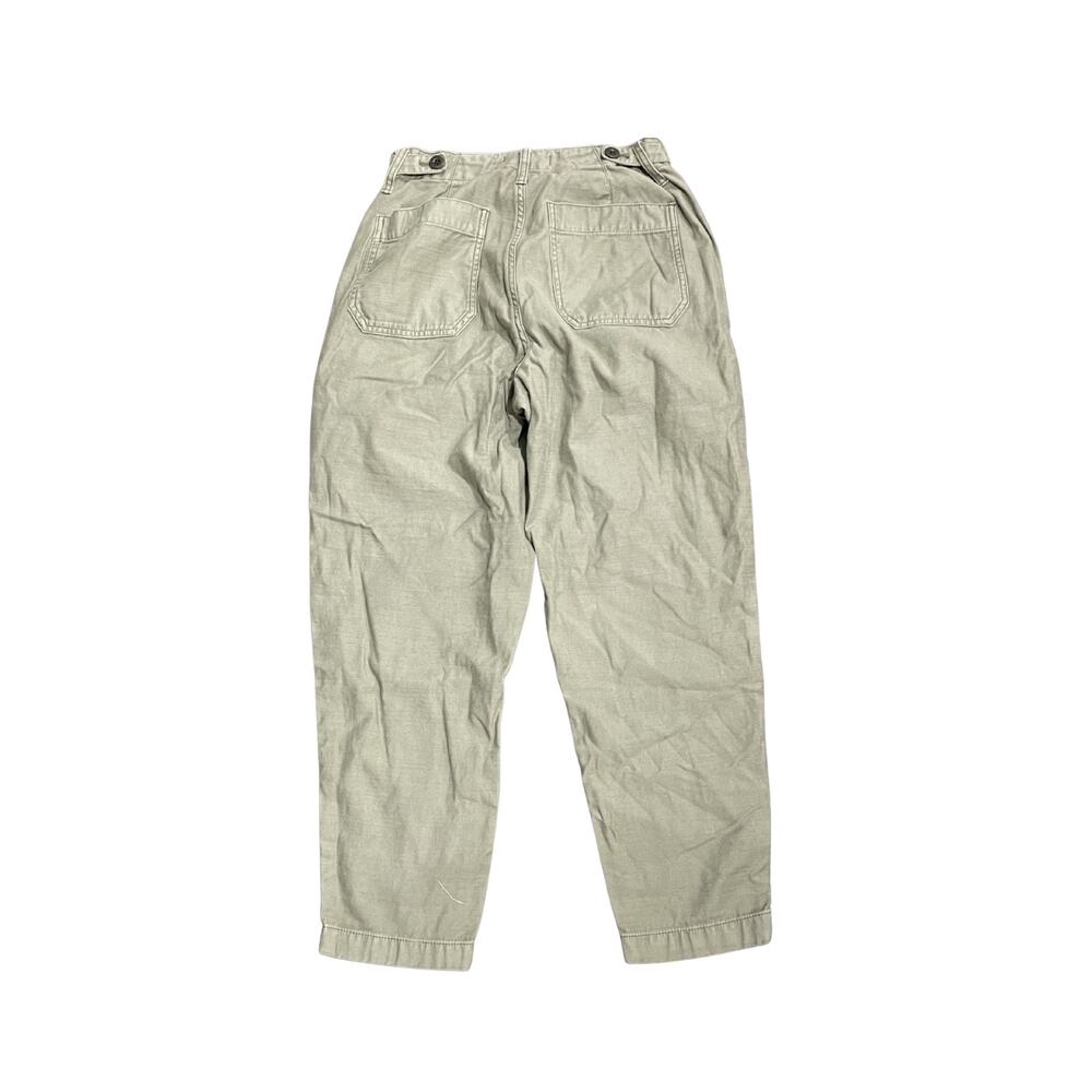 Madewell Curvy Griff Tapered Fatigue Pants 25 Vintage Inspired Relaxed Cropped - Picture 2 of 6